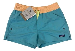 Patagonia Girl's Costa Rica 3" Baggies Shorts (Iggy Blue) 67088 NEW - Picture 1 of 3