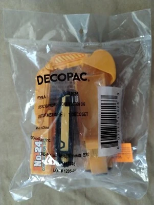 Veículos de construção Decopac enfeite de bolo escavadeira guindaste despejo novo ENVIO RÁPIDO - Imagem 1 de 4