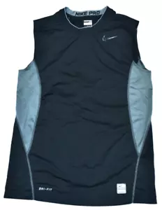 Nike Pro Fitted Dri Fit Athletic Vest Sleeveless T-Shirt Tank Size S - Picture 1 of 15