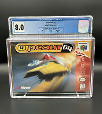 Wipeout 64 N64 Complete In Box Graded CGC Nintendo 64 CIB