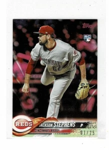2018 TOPPS MINI ON DEMAND PINK 207 JACKSON STEPHENS RC #d 01/25 CINCINNATI REDS - Picture 1 of 1
