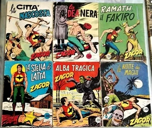 ZAGOR scritta rossa_dal lotto in foto i nn. 50-64-74-87-94... leggi descrizione - Foto 1 di 2