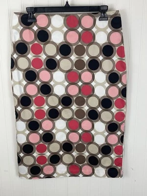 7th Avenue Suiting Collection NewYork & Company Mujer Rosa Taupe Falda Lápiz 8 Foto 1 de 4