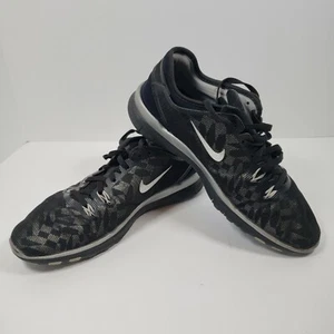 Nike Free 5.0 TR Fit 5 Black Metallic Silver Women's Size 7 - Picture 1 of 11