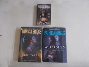 3 PATRICIA BRIGGS # MIXED MERCY MERCEDES THOMPSON ALPHA OMEGA MOON SOUL WILD - Picture 1 of 4