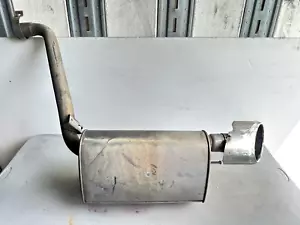 13-15 JAGUAR XF 2.0L REAR RIGHT RH SIDE EXHAUST MUFFLER W/ TAIL PIPE TIP OEM - Bild 1 von 5