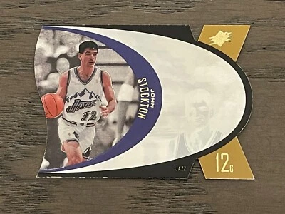 1997 SPX 模切金 John Stockton #SPX47 犹他爵士乐 — 第 1/4 张图片