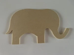 Großer hölzerner unfertiger Handwerkselefant - Bild 1 von 1