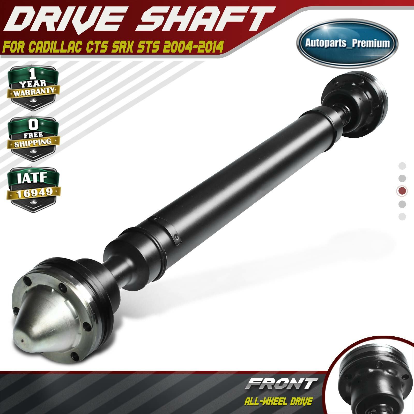 Front Side Drive Shaft Assembly for Cadillac CTS 2008-2014 SRX 2004-2009  STS AWD | eBay