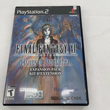 Final Fantasy XI Chains of Promathia Expansion Pack PS2