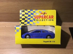 Coche Maisto Bugatti EB 110 - Escala 1:38 - En caja - Imagen 1 de 17