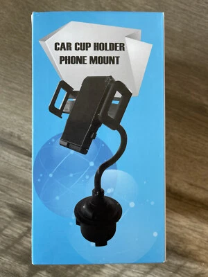 Universal Adjustable Car Gooseneck Cup Holder Cradle for Cell Phone Mount - Image 1 of 4