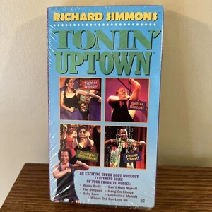 Richard Simmons - Tonin' Uptown (New Sealed VHS 1996) Upper Body Workout New - Picture 1 of 3