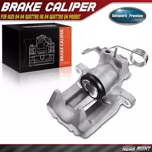 Rear Right Disc Brake Caliper for Volkswagen Passat 1998-2005 Audi A4 A6 - Picture 1 of 9