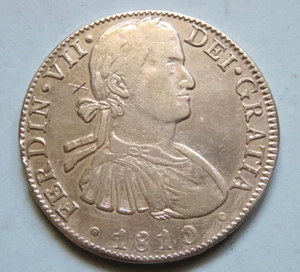 Mexico. 1810-MoHJ 8 Reales..  VF/gVF - Picture 1 of 4