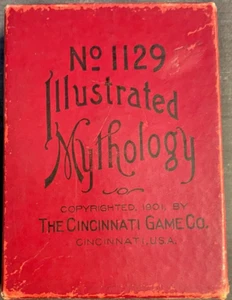 1901 -Illustrated Mythology-The Cincinnati Game Co-Complete Deck, Box, Instruct. - Picture 1 of 7