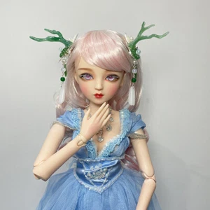24" Dolls 1/3 BJD Doll Girl Changeable Eyes Wigs Dress 60cm Ball Jointed Dolls - Picture 1 of 12