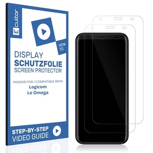 2x Film de protection 3D pour Logicom Le Omega flexible Film d'écran Full Cover - Photo 1/6