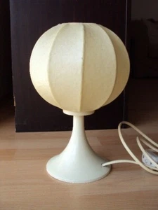 ZICOLI Leuchten Limbach/Baden Lampe Tischlampe Tulpenfuß SPACE Age 70er J. #42 - Bild 1 von 6