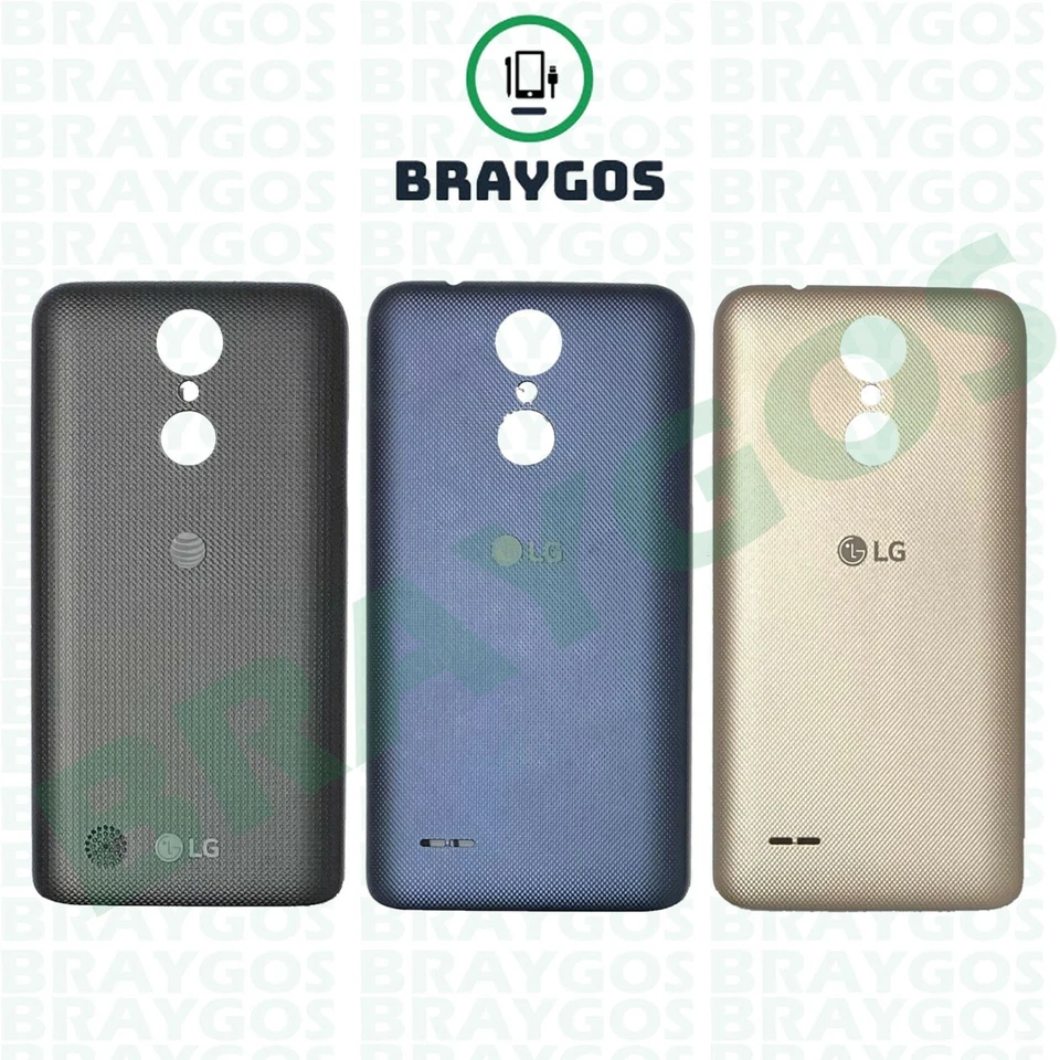 Repuesto Para LG K4 2017 M160 M153 M151 Trasero Batería Cubierta Panel Foto 1 de 1