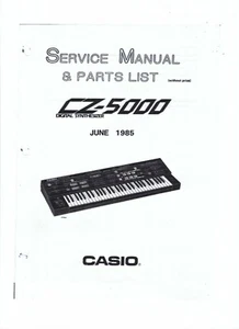 Casio Service Manual  für CZ-5000 Copy - Picture 1 of 1