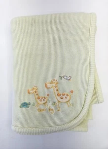 Koala Baby Thermal Waffle Blanket Green Two By 2 Giraffes Turtle See Details - Picture 1 of 5