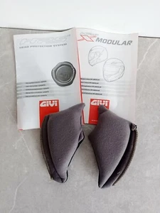 Givi Modular Helmet Spare Replacement Pads And Docs Guarantee HPS X - Picture 1 of 5