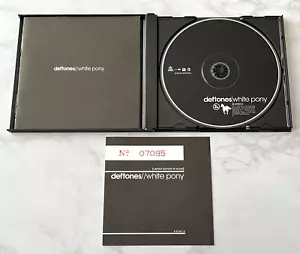 Deftones White Pony CD LIMITED ED. NUMBERED! BONUS TRACK! ENHANCED DISC! RARE! - Picture 1 of 8