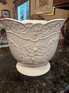 BUTLER'S PANTRY BY LENOX CHERUB SCALLOPED PUNCH BOWL*RAR~SAMMLERSTÜCK - Bild 1 von 10