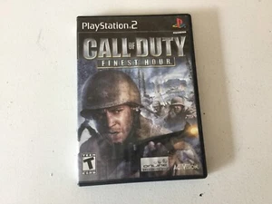Call of Duty: Finest Hour (Sony PlayStation 2, 2004) usado A2 - Imagen 1 de 3