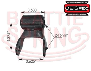 Rear Leaf Spring Shackle for Chevy / GMC C3500HD - Picture 1 of 1