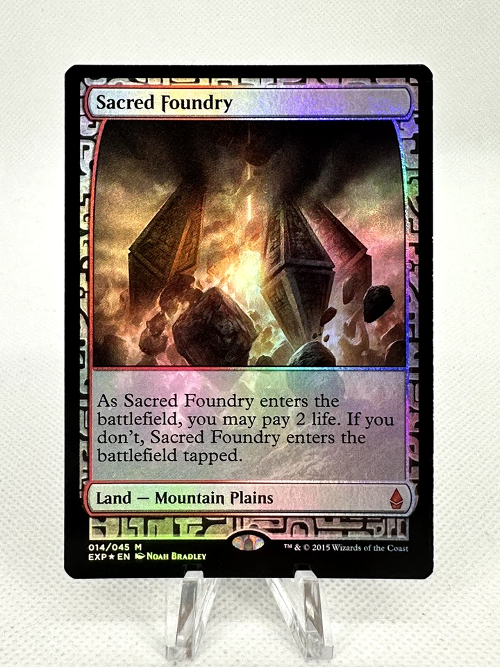 Sacred Foundry Foil (Near Mint) - MTG - Zendikar Expeditions (ENG) - Image 1 of 2