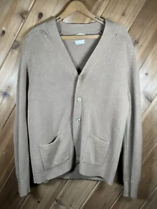 Vintage Kurt Cobain Strickjacke Pullover ""Simpson"" Grunge-Stil | beige | Gr. 42 - Bild 1 von 7