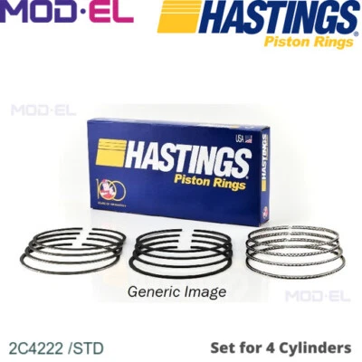 KIT ANILLO PISTÓN PARA DODGE EDM 2.5L EDF 2.2L 4cyl ARIES CHEVROLET LN2 2.2L 4cyl Foto 1 de 4