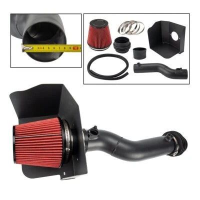 Cold Air Intake Kit For 2016 2017 2018 2019 2020 Toyota Tacoma 3.5L Black - Image 1 of 4