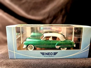 Neo 1949 Cadillac Series 62 Touring Sedan Green 1:43 Scale Inv. #5554 - Picture 1 of 4