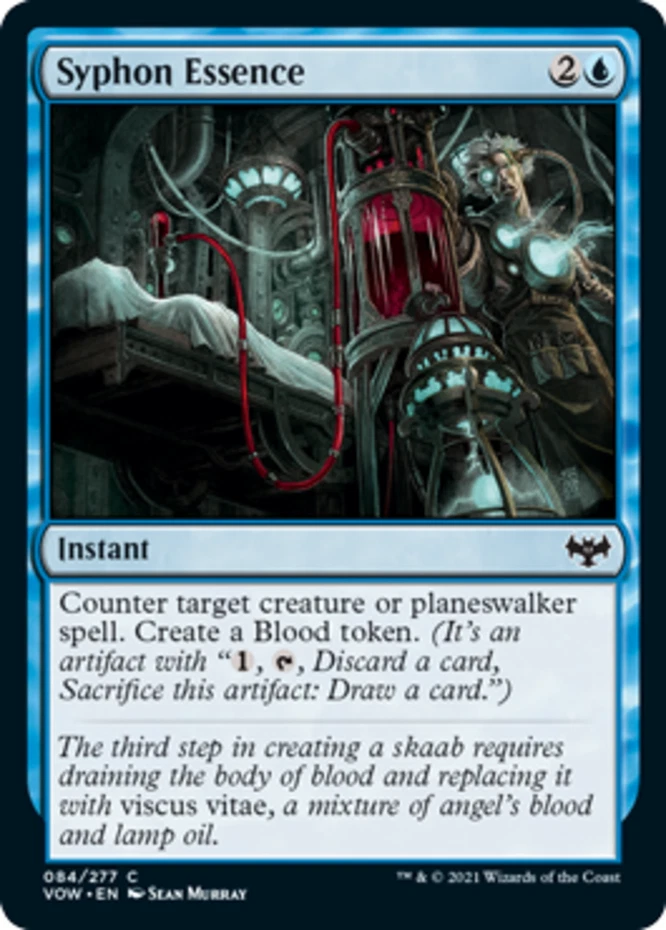 x1 Syphon Essence - Innistrad: Crimson Vow - NM - MTG - Image 1 of 1