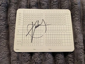 Xander Schauffele Signed Sea Island Golf Scorecard RSM Classic PGA Champion USA - Picture 1 of 2
