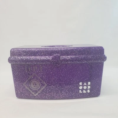 Estuche de Maquillaje OPI Caboodles Original De Colección Púrpura Brillo AZ Arizona Jean Co LEER Foto 1 de 4