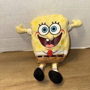 2006 Ty SpongeBob Squarepants Beanie Plush Stuffed Animal Toy - Picture 1 of 6
