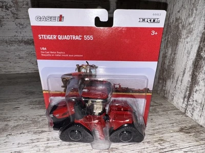 1/64 Case IH Steiger 555 Quadtrac Tracked Tractor 4wd Ertl Die-cast - Image 1 of 4