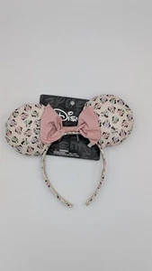 Aldi Exclusive Disney Ohren Mickey Mouse 2024 rosa Schleife & Minnie Mouse Print - Bild 1 von 2