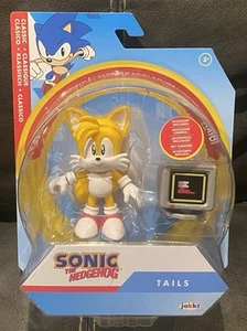 Sonic the Hedgehog 4" CLASSIC TAILS w/ POWER SNEAKERS BOX Figure Jakks Pacific - Picture 1 of 7