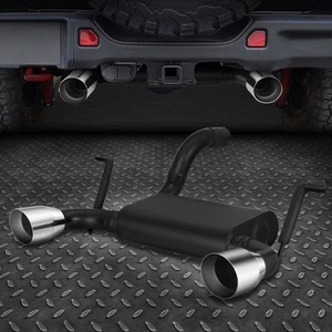 FOR 18-22 JEEP WRANGLER JL 2.0/3.6L 4"OD MUFFLER TIP AXLE BACK EXHAUST SYSTEM - Picture 1 of 7