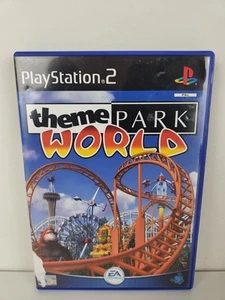 Theme Park World Playstation 2 Ps2 Video Game Free Postage - Picture 1 of 4