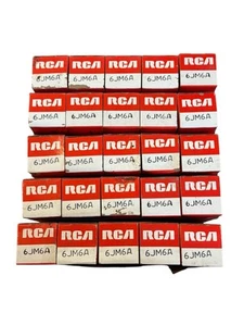 Set Of (5) RCA 6JM6A Sweep Tubes 6JM6 - (NOS) NEW OLD STOCK - Picture 1 of 7