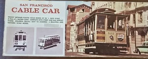 Vintage San Francisco Cable Car Model No. 517 1967 ungebaut - Bild 1 von 5