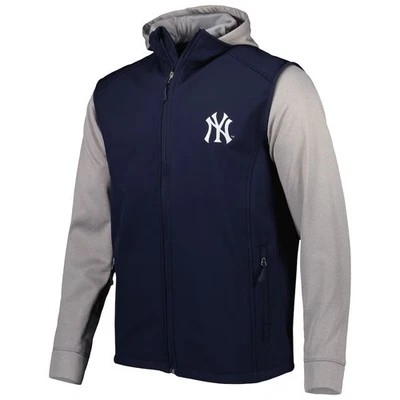 Chaqueta con Capucha New York Yankees Dunbrooke Alpha Cremallera Logo Bordado Talla Med Foto 1 de 4