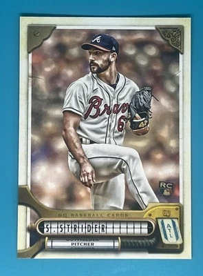 2022 Topps Gypsy Queen - #44 Spencer Strider Braves Rookie - Image 1 of 2