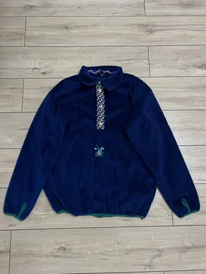 Vintage Helly Hansen Sherpa Fleece Ski Snow Light Thermal Jacket sz L Blue - Image 1 of 4